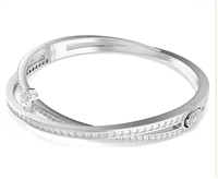 Bracciale Swarovski Donna Hyperbola in Lega metallica Cristallo 5691224 - 5691224